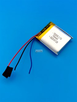 Аккумулятор 3.7v 750mAh 3pin 3 провода 703035 Li-Pol универсальная аккумуляторная батарея 7x30х35 - фото 197306