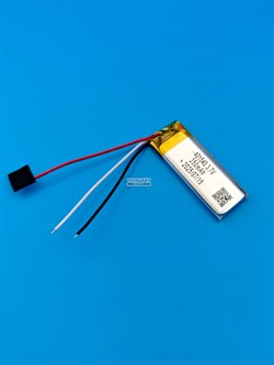 Аккумулятор 3.7v 350mAh 3pin 3 провода 401540 Li-Pol универсальная аккумуляторная батарея 4x15х40 - фото 197325