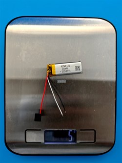 Аккумулятор 3.7v 350mAh 3pin 3 провода 401540 Li-Pol универсальная аккумуляторная батарея 4x15х40 - фото 197327