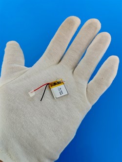 Аккумулятор 3.7v 150mAh 2pin 2 провода 502020 Li-Pol универсальная аккумуляторная батарея 5x20х20 - фото 200278
