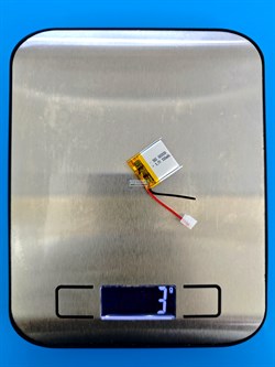 Аккумулятор 3.7v 150mAh 2pin 2 провода 502020 Li-Pol универсальная аккумуляторная батарея 5x20х20 - фото 200279