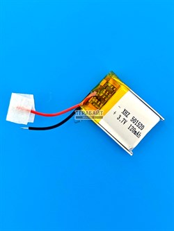 Аккумулятор 3.7v 120mAh 2pin 2 провода 501520 Li-Pol универсальная аккумуляторная батарея 5x15х20 - фото 200418