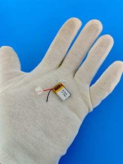 Аккумулятор 3.7v 150mAh 2pin 2 провода 601520 Li-Pol универсальная аккумуляторная батарея 6x15х20 - фото 200453