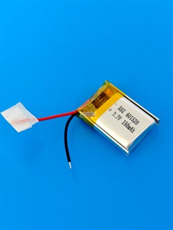 Аккумулятор 3.7v 150mAh 2pin 2 провода 601520 Li-Pol универсальная аккумуляторная батарея 6x15х20 - фото 200458