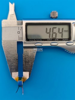 Аккумулятор для беспроводных наушников (2шт комплект) 1145 / 1148 3.85v 45mAh Li-on батарейка - фото 200477