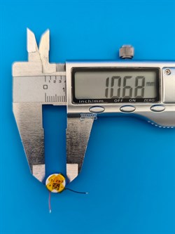 Аккумулятор для беспроводных наушников (2шт комплект) 1145 / 1148 3.85v 45mAh Li-on батарейка - фото 200478