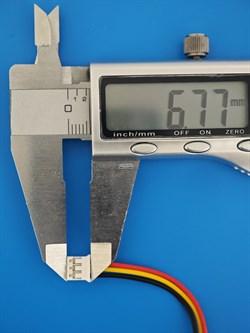 Аккумулятор 3.7v 400mAh 3pin 3 провода + разъем (фишка) коннектор 602530 Li-Pol универсальная аккумуляторная батарея 6x25x30 - фото 200565