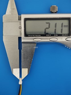 Аккумулятор 3.7v 400mAh 3pin 3 провода + разъем (фишка) коннектор 602530 Li-Pol универсальная аккумуляторная батарея 6x25x30 - фото 200590