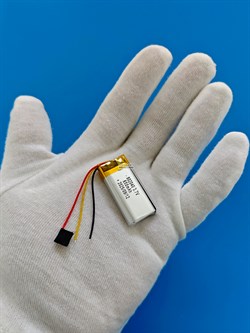 Аккумулятор 3.7v 650mAh 3pin 3 провода 802040 Li-Pol универсальная аккумуляторная батарея 8x20х40 - фото 201337