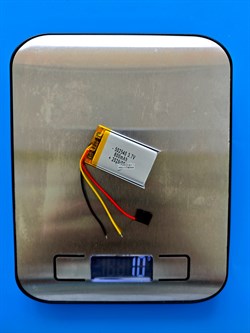 Аккумулятор 3.7v 600mAh 3pin 3 провода 502540 Li-Pol универсальная аккумуляторная батарея 5x25х40 - фото 201399