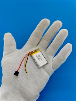 Аккумулятор 3.7v 650mAh 3pin 3 провода 602540 Li-Pol универсальная аккумуляторная батарея 6x25х40 - фото 201412