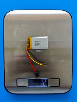 Аккумулятор 3.7v 650mAh 3pin 3 провода 602540 Li-Pol универсальная аккумуляторная батарея 6x25х40 - фото 201418