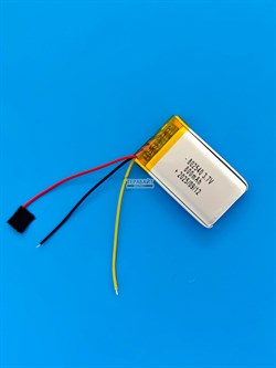 Аккумулятор 3.7v 800mAh 3pin 3 провода 802540 Li-Pol универсальная аккумуляторная батарея 8x25х40 - фото 201436
