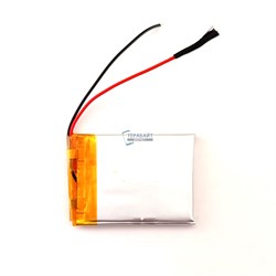 Аккумулятор 3.7v 600mAh 2pin 2 провода 403040 Li-Pol универсальная аккумуляторная батарея 4x30х40 - фото 202704