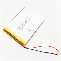Аккумулятор универсальный 307090 037090 3.7v 3500mAh 3x70x90 литий-полимерный 2 провода - фото 202778