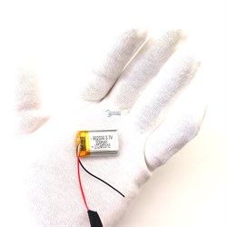Аккумулятор 3.7v 500mAh 9x20x30 / 902030 / 30мм на 20мм на 9мм 2 провода - фото 202799