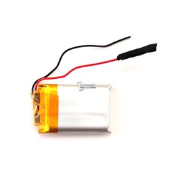 Аккумулятор 335mAh универсальный 2 провода 3.7v 5x20x30 Li-Pol батарея 502030 052030 - фото 202837
