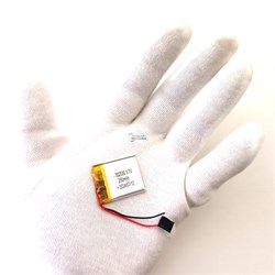 Аккумулятор универсальный 2 провода 3.7v 250mAh 3x25x30 Li-Pol батарея код акб 302530 - фото 202909