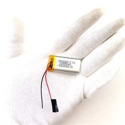 Аккумулятор 3.7v 550mAh 6x20x40 / 602040 / 40мм на 20мм на 6мм - фото 202953