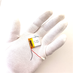 Аккумулятор 3.7v 500mAh 5x25x25 3 провода 3pin / 502525 / 25мм на 25мм на 5мм - фото 202994