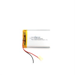 Аккумулятор 3.7v 1200mAh 5x34x50 / 503450 / 50мм на 34мм на 5мм - фото 203023