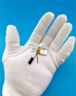 Аккумулятор 401520 2 провода 3.7v 80mAh Li-Pol батарея с платой универсальная - фото 203038