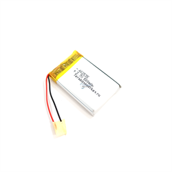 Аккумулятор 3.7v 500mAh 4x25x35 / 402535 / 35мм на 25мм на 4мм - фото 203042