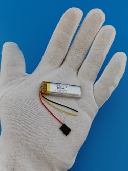 Аккумулятор 3.7v 680mAh 3pin 3 провода 701545 Li-Pol универсальная аккумуляторная батарея 7x15x45 - фото 203899