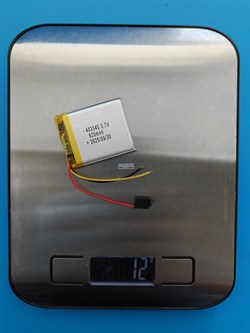 Аккумулятор 3.7v 620mAh 3pin 3 провода 403540 Li-Pol универсальная аккумуляторная батарея 4x35x40 - фото 203929