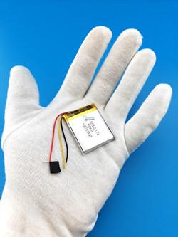 Аккумулятор 3.7v 900mAh 3pin 3 провода 603540 Li-Pol универсальная аккумуляторная батарея 6x35x40 - фото 203948