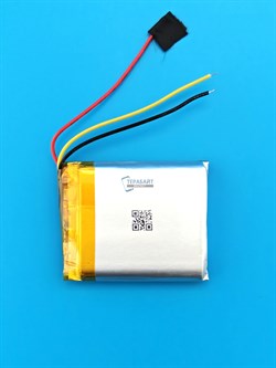 Аккумулятор 3.7v 1000mAh 3pin 3 провода 703540 Li-Pol универсальная аккумуляторная батарея 7x35x40 - фото 203964