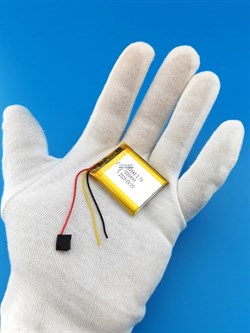 Аккумулятор 3.7v 1000mAh 3pin 3 провода 703540 Li-Pol универсальная аккумуляторная батарея 7x35x40 - фото 203965
