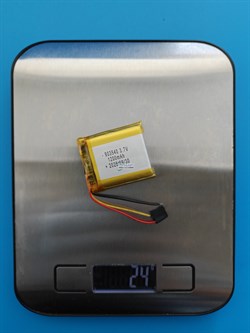 Аккумулятор 3.7v 1200mAh 3pin 3 провода 803540 Li-Pol универсальная аккумуляторная батарея 8x35x40 - фото 203984