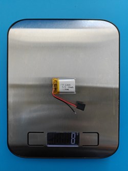 Аккумулятор 3.7v 350mAh 2pin 2 провода 802025 Li-Pol универсальная аккумуляторная батарея 8х20x25 - фото 204095