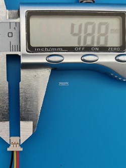 Аккумулятор 3.7v 250mAh 3pin 3 провода + разъем (фишка) коннектор 502030 Li-Pol универсальная аккумуляторная батарея 5x20x30 - фото 204274