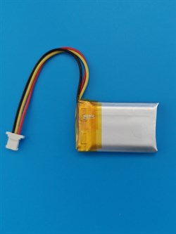 Аккумулятор 3.7v 250mAh 3pin 3 провода + разъем (фишка) коннектор 502030 Li-Pol универсальная аккумуляторная батарея 5x20x30 - фото 204282