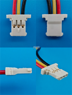 Аккумулятор 3.7v 300mAh 3pin 3 провода + разъем (фишка) коннектор 602030 Li-Pol универсальная аккумуляторная батарея 6x20x30 - фото 204353