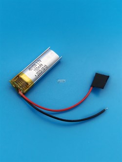 Аккумулятор 3.7v 150mAh 2pin 601030 Li-Pol универсальная аккумуляторная батарея 6x10x30 2 провода - фото 204457