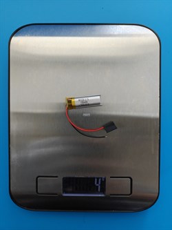 Аккумулятор 3.7v 150mAh 2pin 601030 Li-Pol универсальная аккумуляторная батарея 6x10x30 2 провода - фото 204459