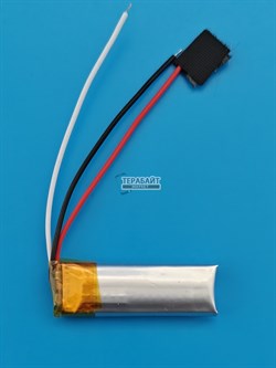 Аккумулятор 3.7v 150mAh 3pin 601030 Li-Pol универсальная аккумуляторная батарея 6x10x30 3 провода - фото 204474