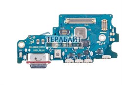 Нижняя плата для Samsung S21 FE 5G Snapdragon SM-G990E/DS с разъемом для зарядки и микрофоном - фото 204762