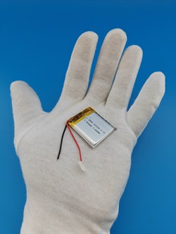 Аккумулятор 3.7v 450mAh 2pin 2 провода 403035 Li-Pol универсальная аккумуляторная батарея 4x30х35 - фото 205252