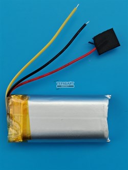 Аккумулятор 3.7v 700mAh 3pin 3 провода 902040 Li-Pol универсальная аккумуляторная батарея 9x20х40 - фото 205336