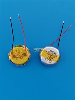 Аккумулятор для беспроводных наушников 1254pf4f / M1254A6 (2шт комплект) 70mAh 3.85v 0.270Wh Li-ion батарейка - фото 205793