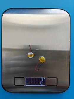 Аккумулятор для беспроводных наушников 1254pf4f / M1254A6 (2шт комплект) 70mAh 3.85v 0.270Wh Li-ion батарейка - фото 205794