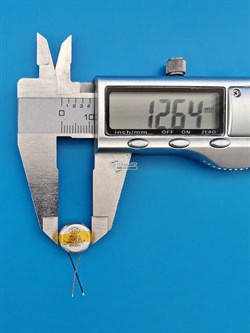 Аккумулятор для беспроводных наушников 1254pf4f / M1254A6 (2шт комплект) 70mAh 3.85v 0.270Wh Li-ion батарейка - фото 205795