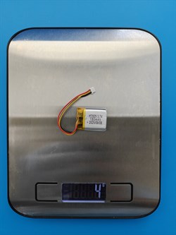 Аккумулятор 3.7v 180mAh 3pin 3 провода + разъем (фишка) коннектор 402025 Li-Pol универсальная аккумуляторная батарея 4x20x25 - фото 206179