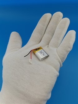 Аккумулятор 3.7v 400mAh 2pin 2 провода 902025 Li-Pol универсальная аккумуляторная батарея 9x20х25 - фото 206249