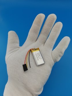 Аккумулятор 3.7v 600mAh 3pin 3 провода 702040 Li-Pol универсальная аккумуляторная батарея 7x20х40 - фото 206268