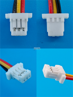 Аккумулятор 3.7v 300mAh 3pin 3 провода + разъем (фишка) коннектор 402530 Li-Pol универсальная аккумуляторная батарея 4x25x30 - фото 206336